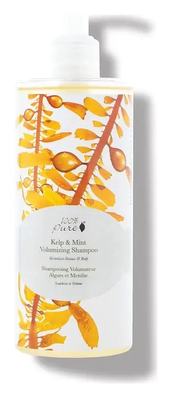 100% Pure Kelp And Mint Volumizing Shampoo