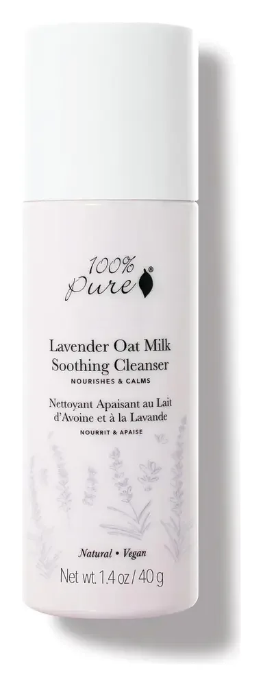 100% Pure Lavender Oat Milk Soothing Cleanser