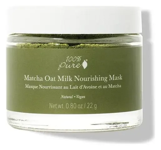 100% Pure Matcha Oat Milk Nourishing Mask