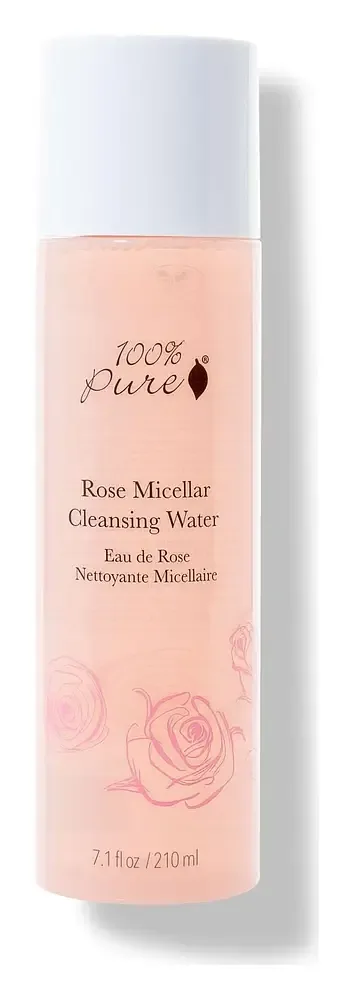 100% Pure Rose Micellar Cleansing Water