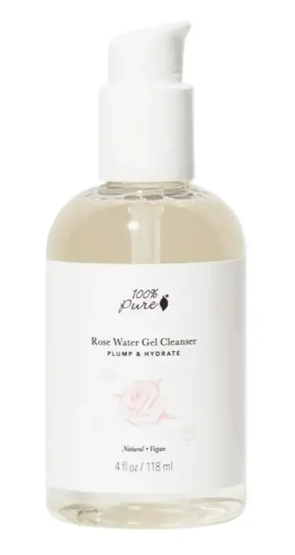 100% Pure Rose Water Gel Cleanser