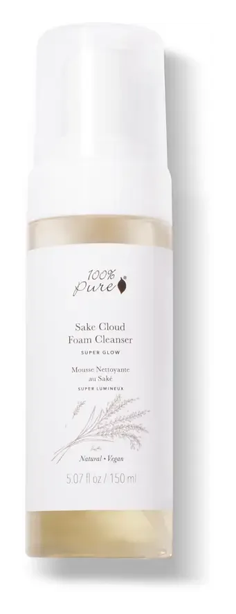 100% Pure Sake Cloud Foam Cleanser