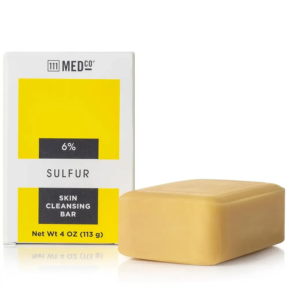 111MedCo 6% Sulfur Skin Cleansing Bar