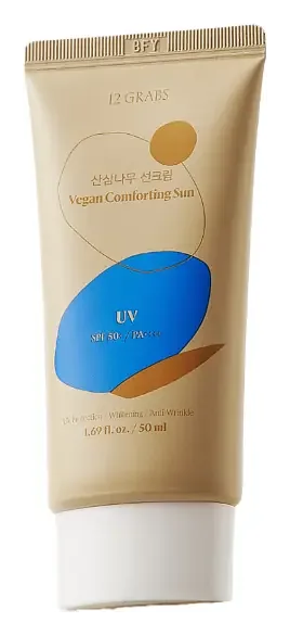 12Grabs Vegan Comforting Sun Cream SPF50+ PA++++