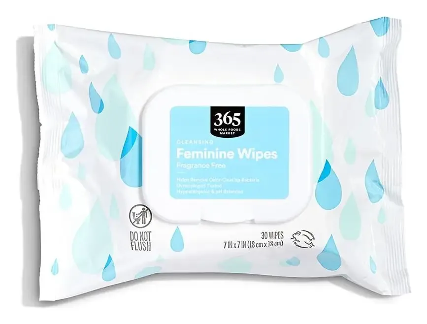 365 Everyday Value Feminine Wipes