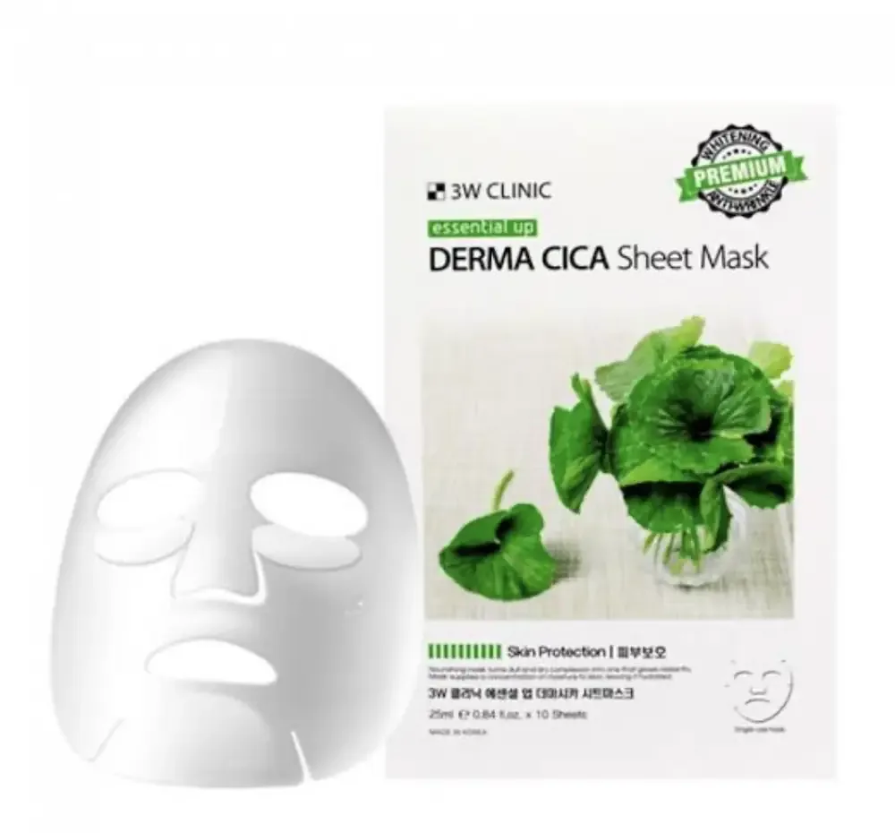 3W Clinic Essential Up Dema Cica Sheet Mask