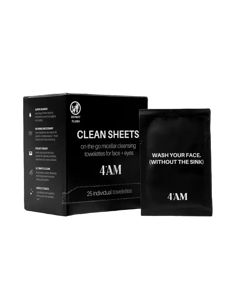 4AM SKIN Clean Sheets