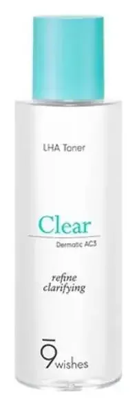 9wishes Dermatic AC3 Clear LHA Toner
