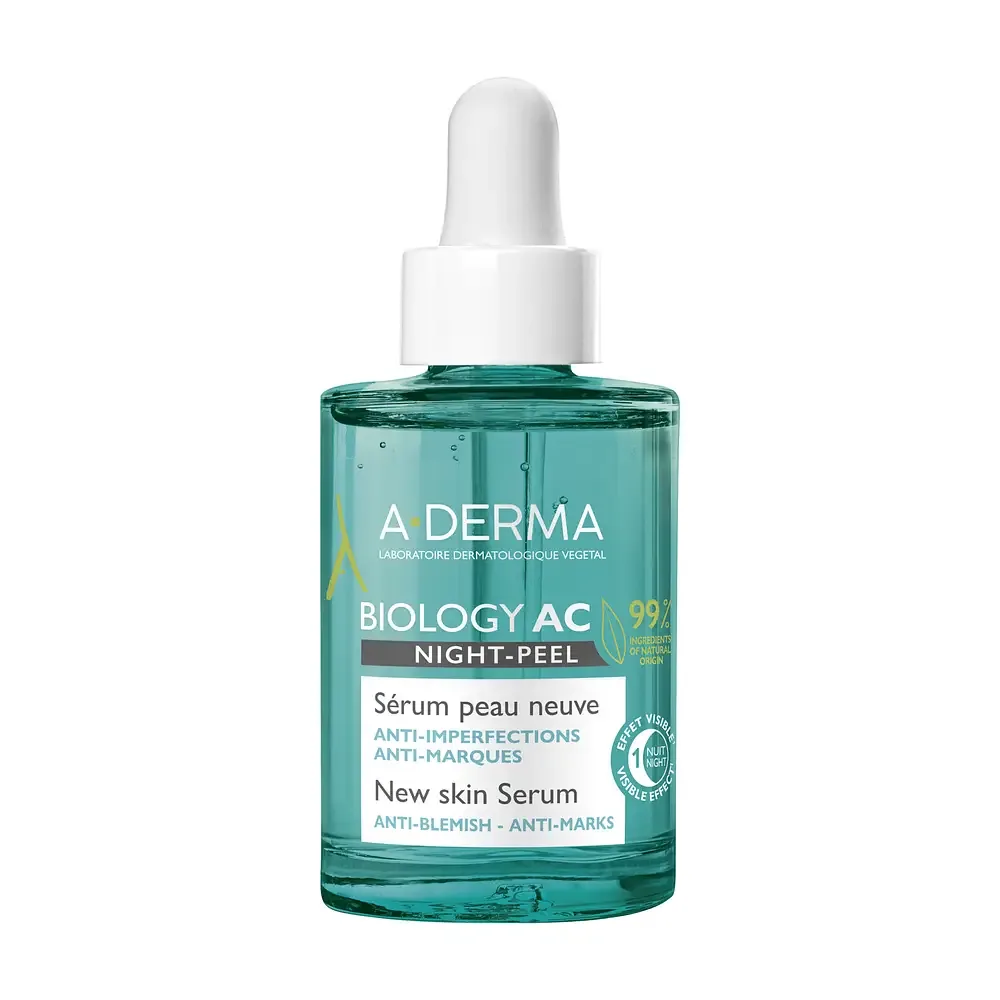 A-Derma Biology AC Night Peel New Skin Serum