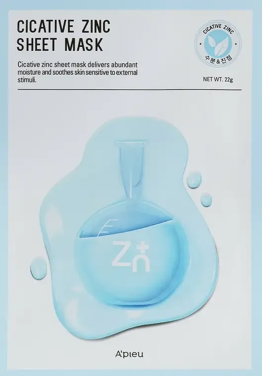 A'pieu Cicative Zinc Sheet Mask
