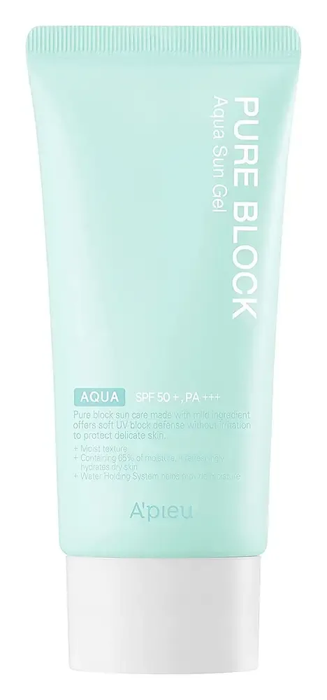 A'pieu Gel Solar Pure Block Aqua SPF50+ PA+++
