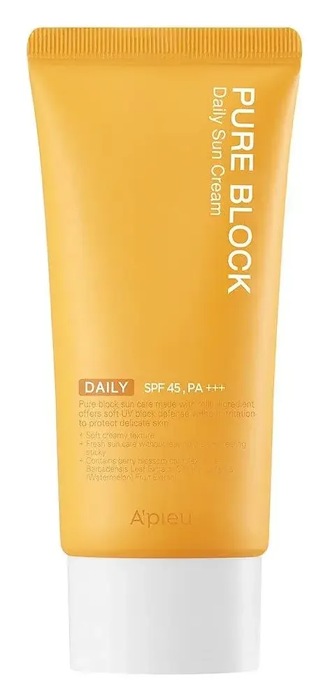 A'pieu Pure Block Daily Sun Cream SPF45 PA+++