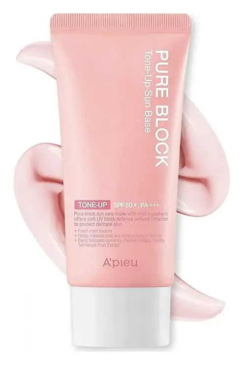 A'pieu Pure Block Tone-Up Sun Base SPF50 PA+++