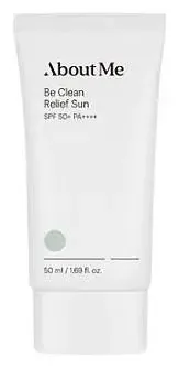 About Me Be Clean Relief Sun SPF50+ PA++++