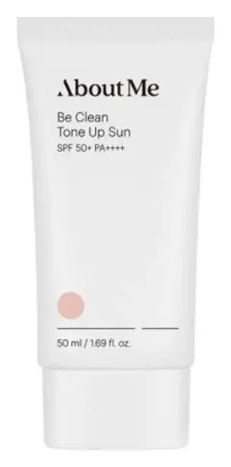 About Me Be Clean Tone Up Sun SPF50+ PA++++
