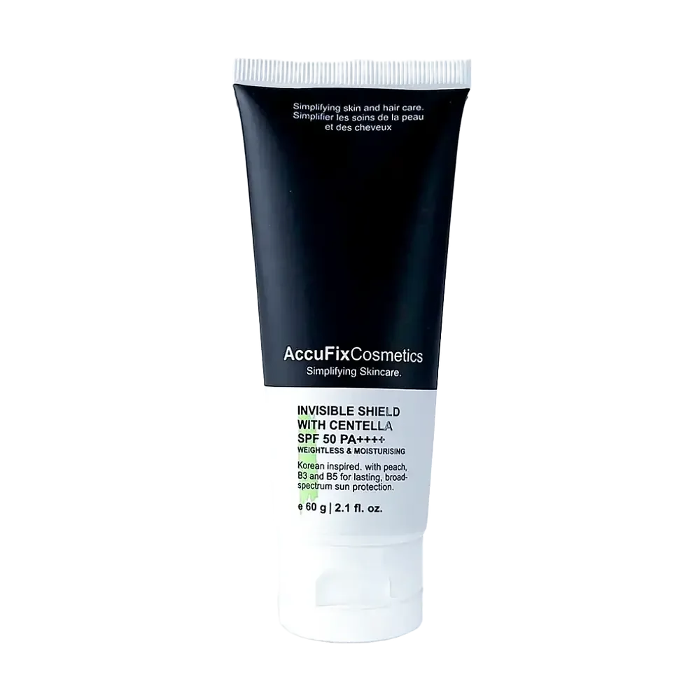 Accufix Cosmetics Invisible Shield With Centella SPF 50