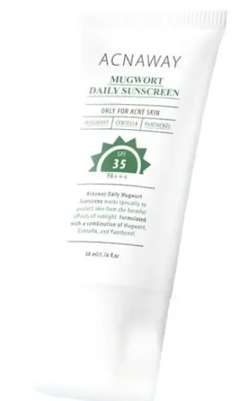 Acnaway Mugwort Daily Sunscreen SPF 35