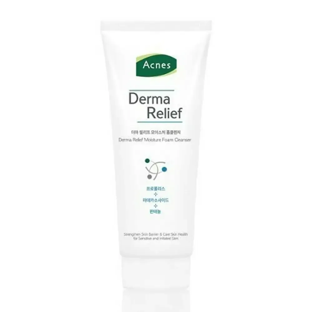 Acnes Derma Relief Moisture Foam Cleanser