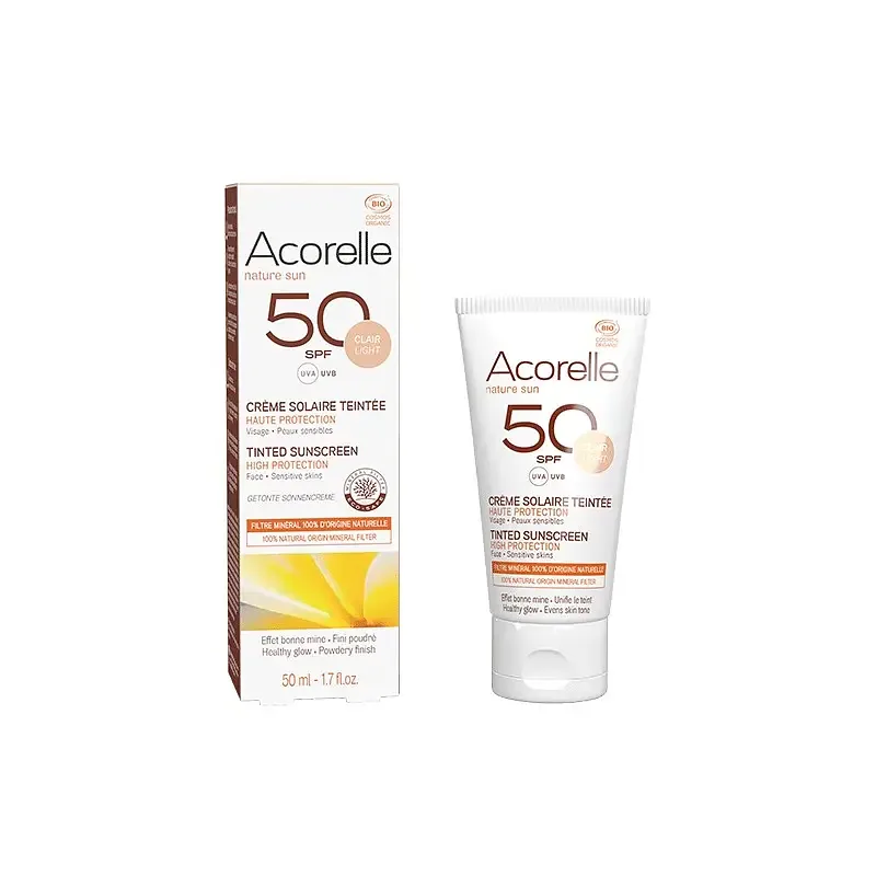 Acorelle Tinted Sunscreen SPF 50