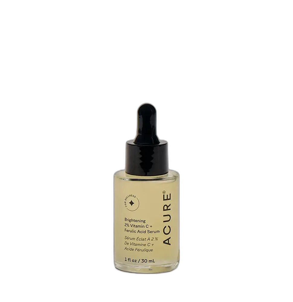 Acure Brightening 2% Vitamin C + Ferulic Acid Serum