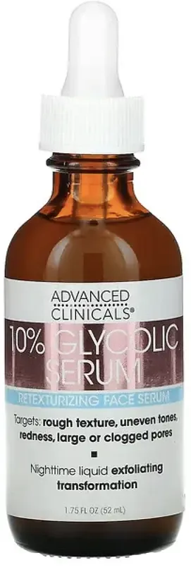 ADVANCED CLINICALS 10% Glycolic Serum