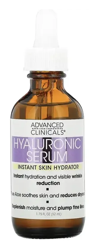 ADVANCED CLINICALS Hyaluronic Acid Hydrating Face Serum