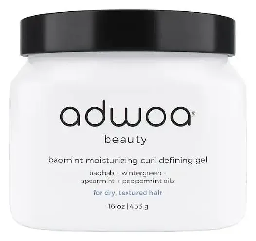 Adwoa Beauty Baomint Moisturizing Curl Defining Gel