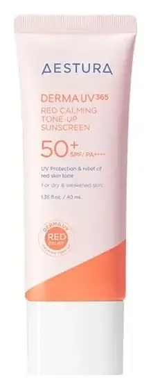 Aestura Derma UV 365 Red Calming Tone-Up Sunscreen SPF 50+ PA++++