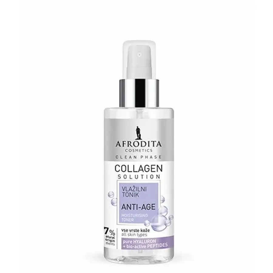 Afrodita Clean Phase Collagen Solution Anti-Age Moisturising Toner