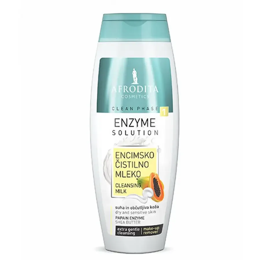 Afrodita Clean Phase Enzyme Solution Cleansing Milk
