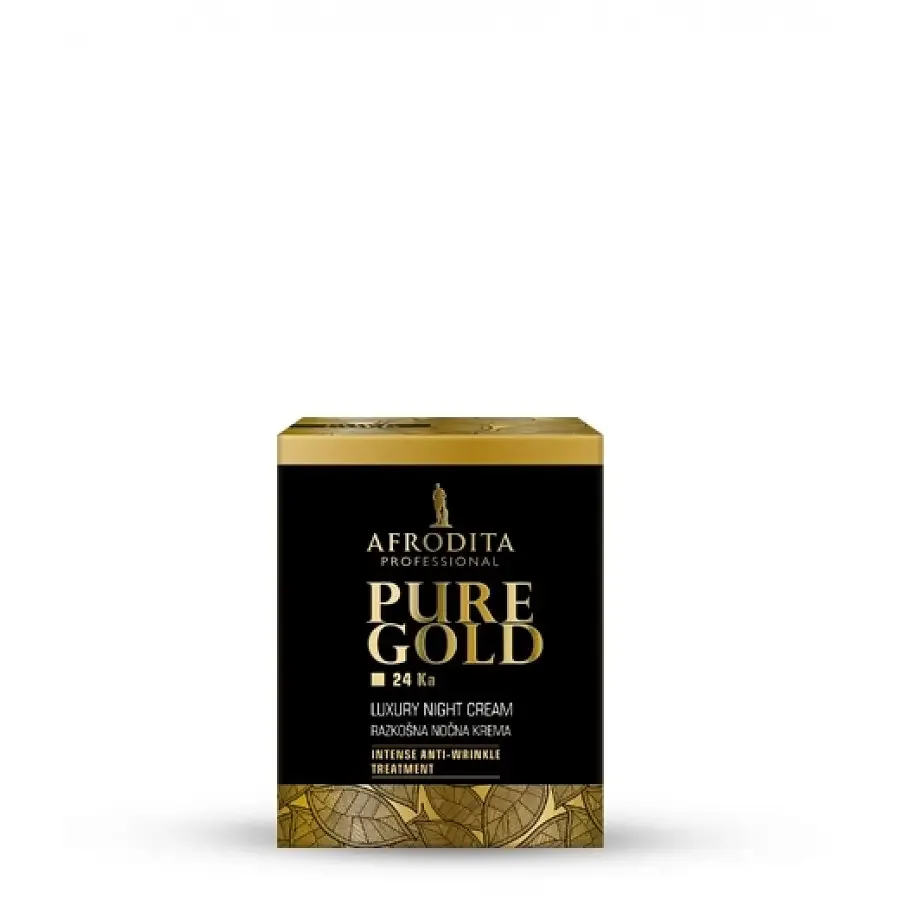 Afrodita Pure Gold 24 Ka Luxury Night Cream