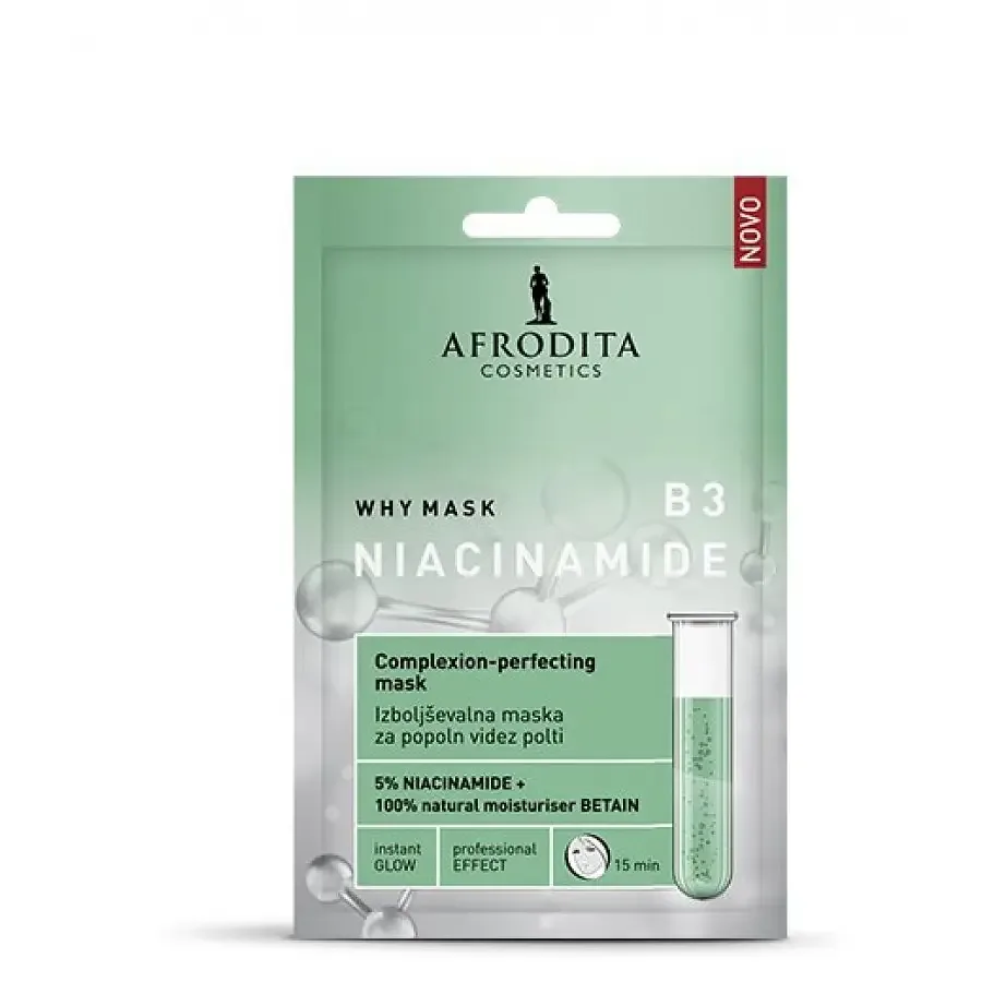 Afrodita Why Mask B3 Niacinamide Complexion-Perfecting Mask