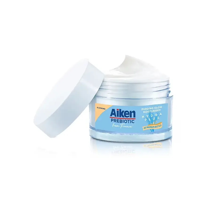 Aiken Prebiotic Hydra Plus Pudding Glow Moisturiser