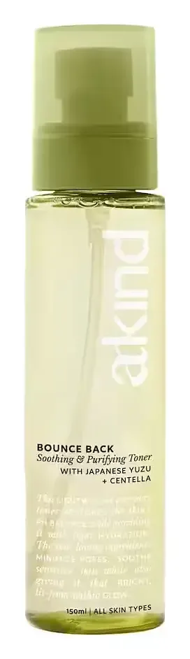 Akind Bounce Back Soothing And Purifying Toner