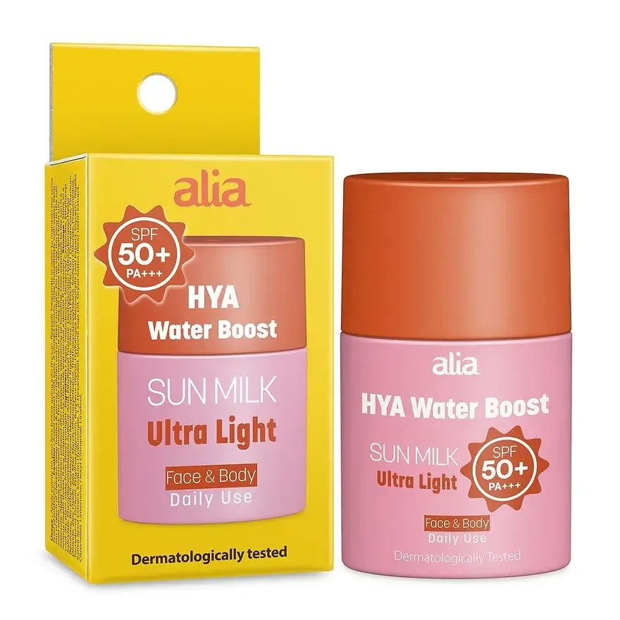 Alia HYA Water Boost Sun Milk Ultra Light SPF 50+