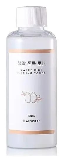 ALIVE:LAB Sweet Rice Firming Toner