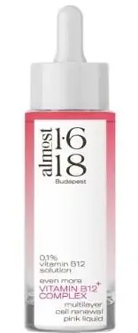 almost 1.618 Anti-Redness B12 + Ceramide Multilayer Pink Liquid