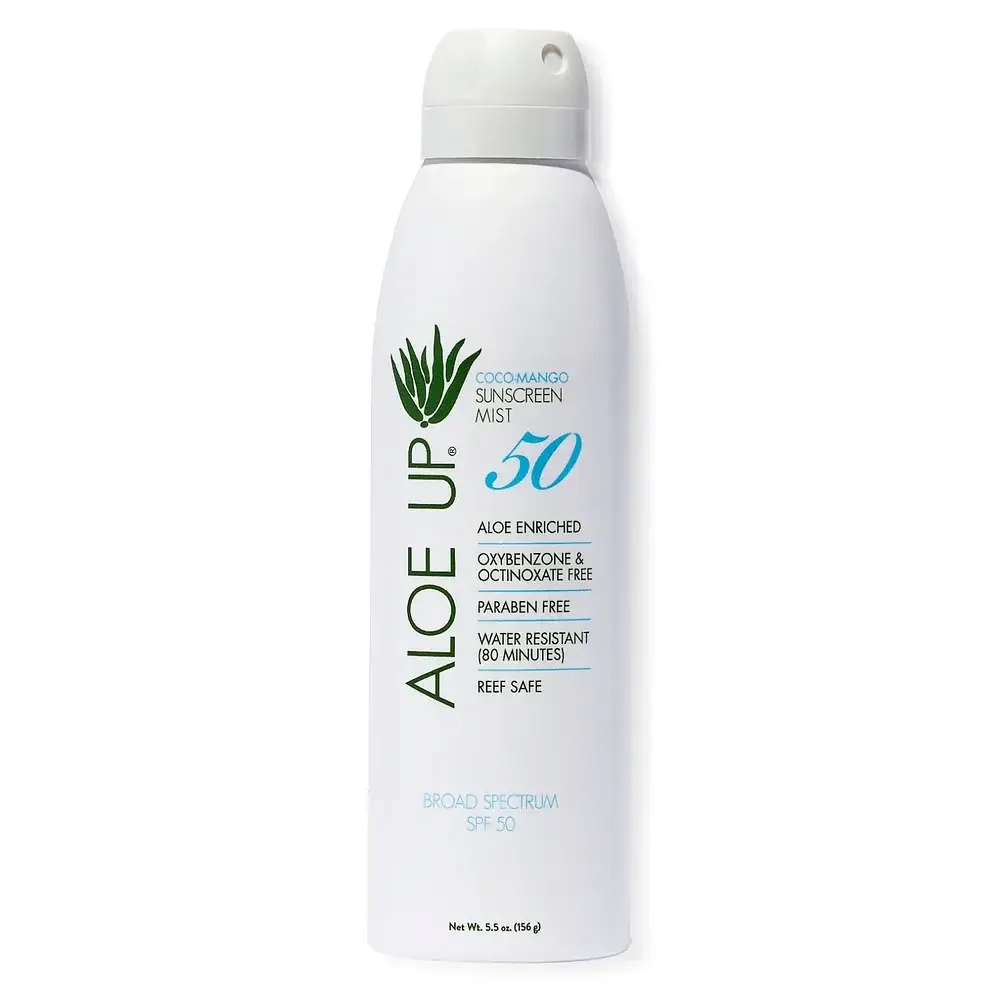 Aloe Up Coco Mango Sunscreen Mist SPF 50