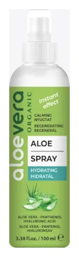 Aloe Vera Organic Aloe Spray