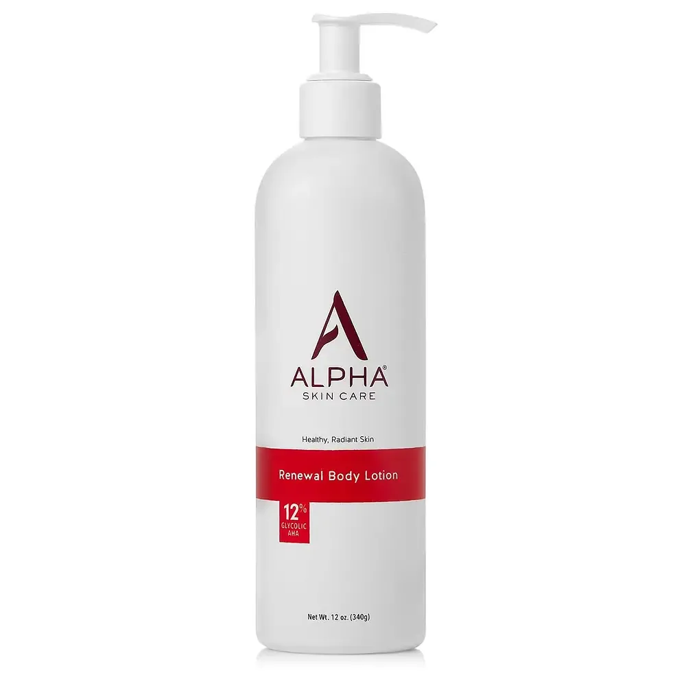 Alpha Skin Care Renewal Body Lotion With 12% Glycolic AHA