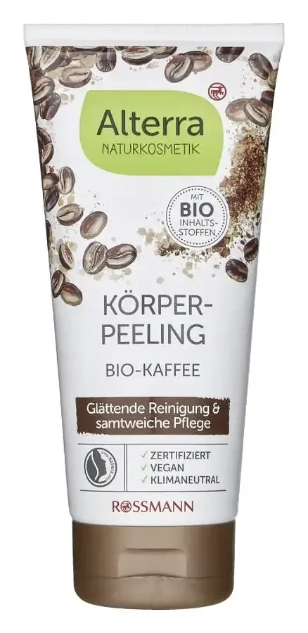 Alterra Naturkosmetik Body-Peeling Bio-Kaffee Body Scrub with Natural Coffee