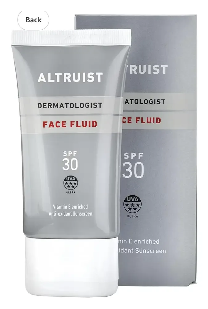 Altruist Dermatologist Face Fluid Sunscreen SPF 30