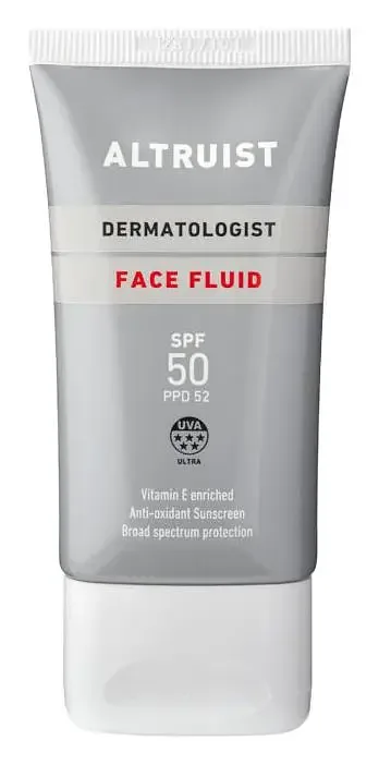 Altruist Dermatologist Face Fluid Sunscreen SPF 50