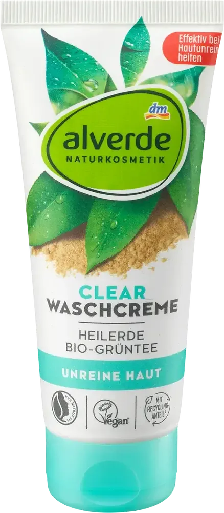 Alverde Naturkosmetik Clear Waschcreme
