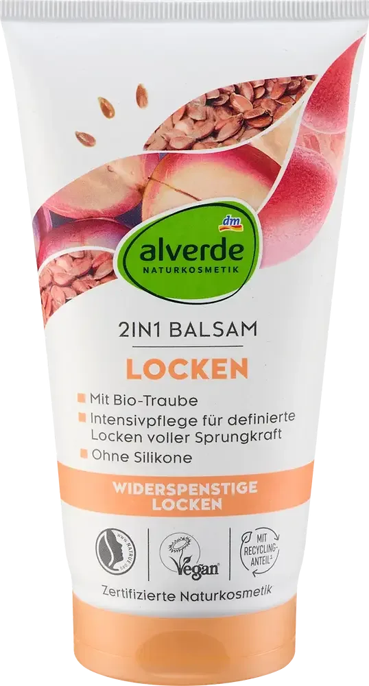 Alverde Naturkosmetik Locken Balsam 2In1