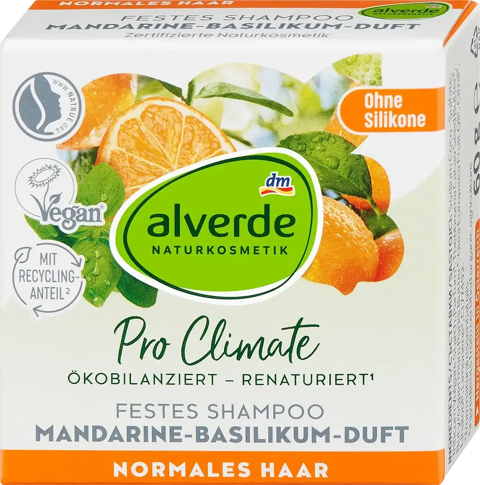 Alverde Naturkosmetik Pro Climate Festes Shampoo