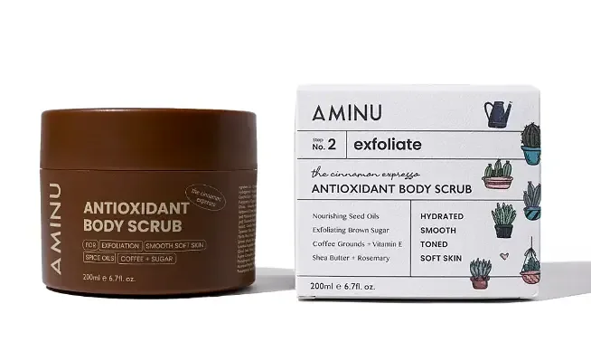 Aminu The Cinnamon Expresso Antioxidant Body Scrub