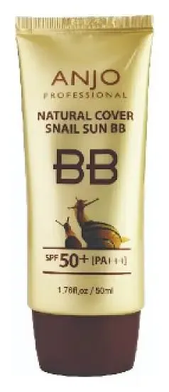 Anjo Natural Cover Snail Sun BB Cream SFP50+ PA+++