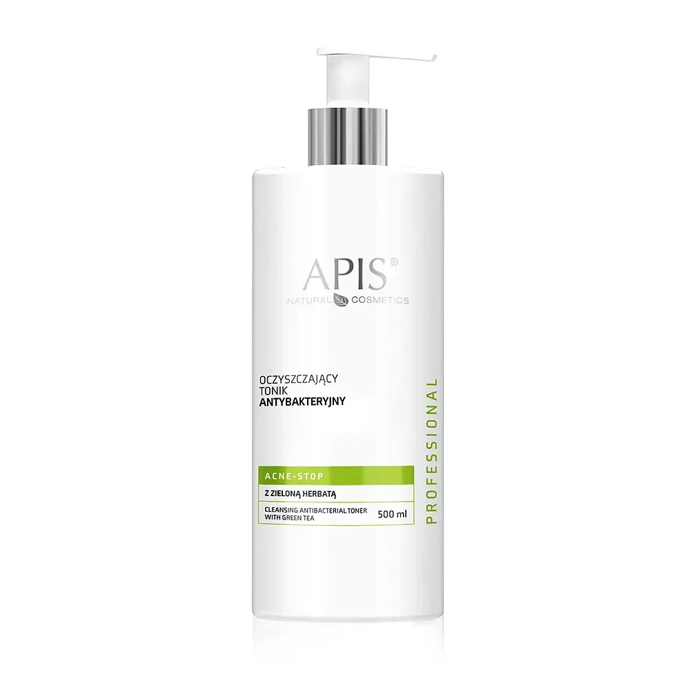 APIS Natural Cosmetics Acne-Stop Cleansing Antibacterial Toner With Green Tea