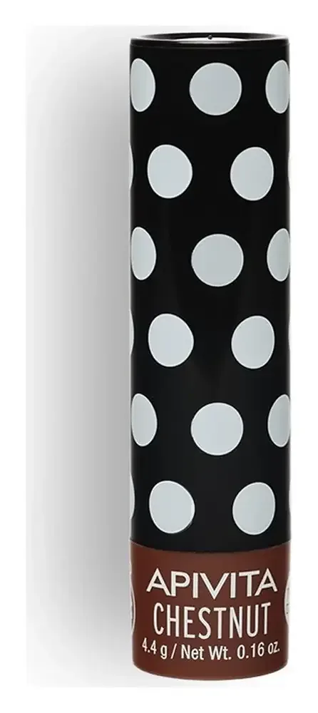 Apivita Natural Cosmetics Chestnut Lip Balm